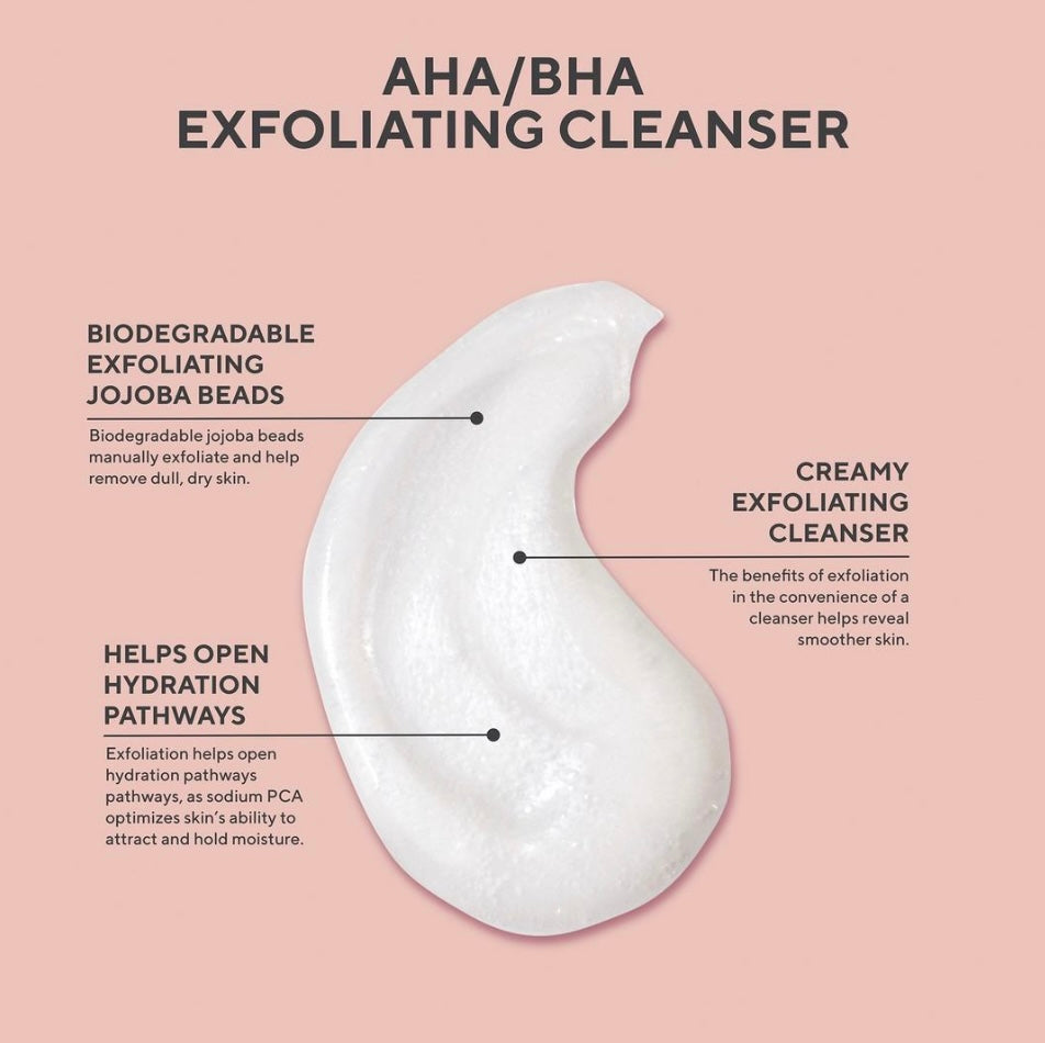 Smoothing AHA/BHA Exfoliating Cleanser (6.75 oz)