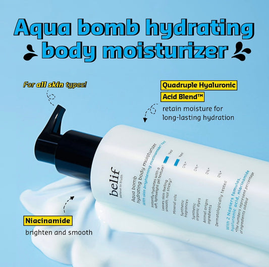 Aqua Bomb Body Gel Cream (10.13 oz)